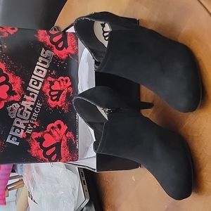 Fergalicious Dress Bootie Heel